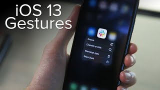 iPhone touch gestures and commands - no Home button, no problem!