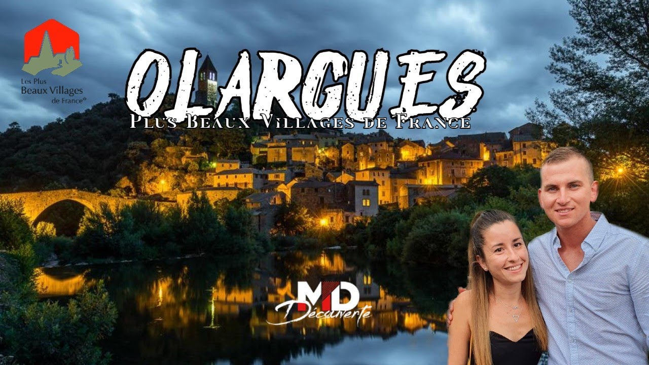 Olargues un des plus beaux villages de France en Occitanie / Hérault