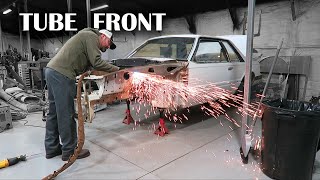 Foxbody Coupe Build Starts with a Tube Front End