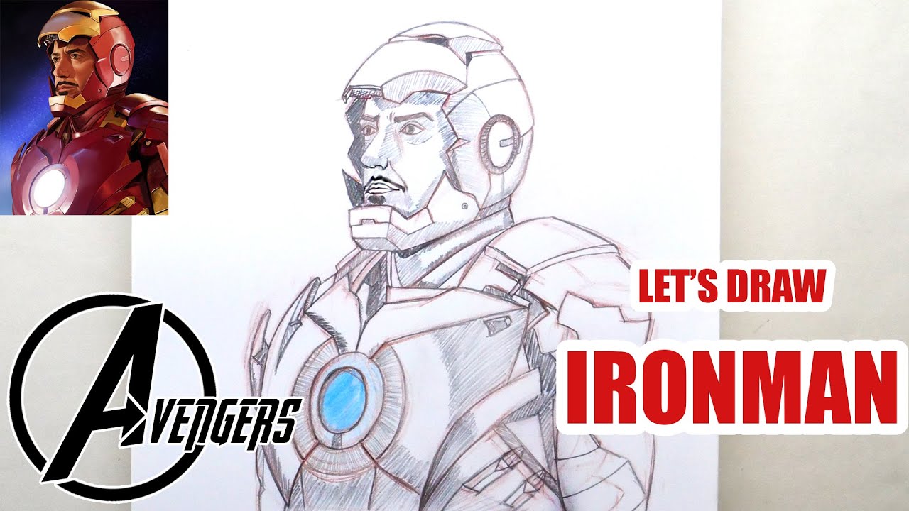 Tony stark /iron man | KellyHortonfineart