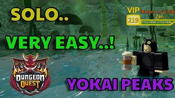 How to Solo Yokai Peak Nightmare HARDCORE! (Very EASY)