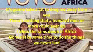 ToTo - Africa Lyrics