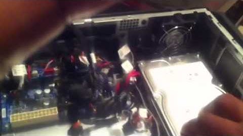 Alienware x51 adding new CPU fan and ssd pt. 3