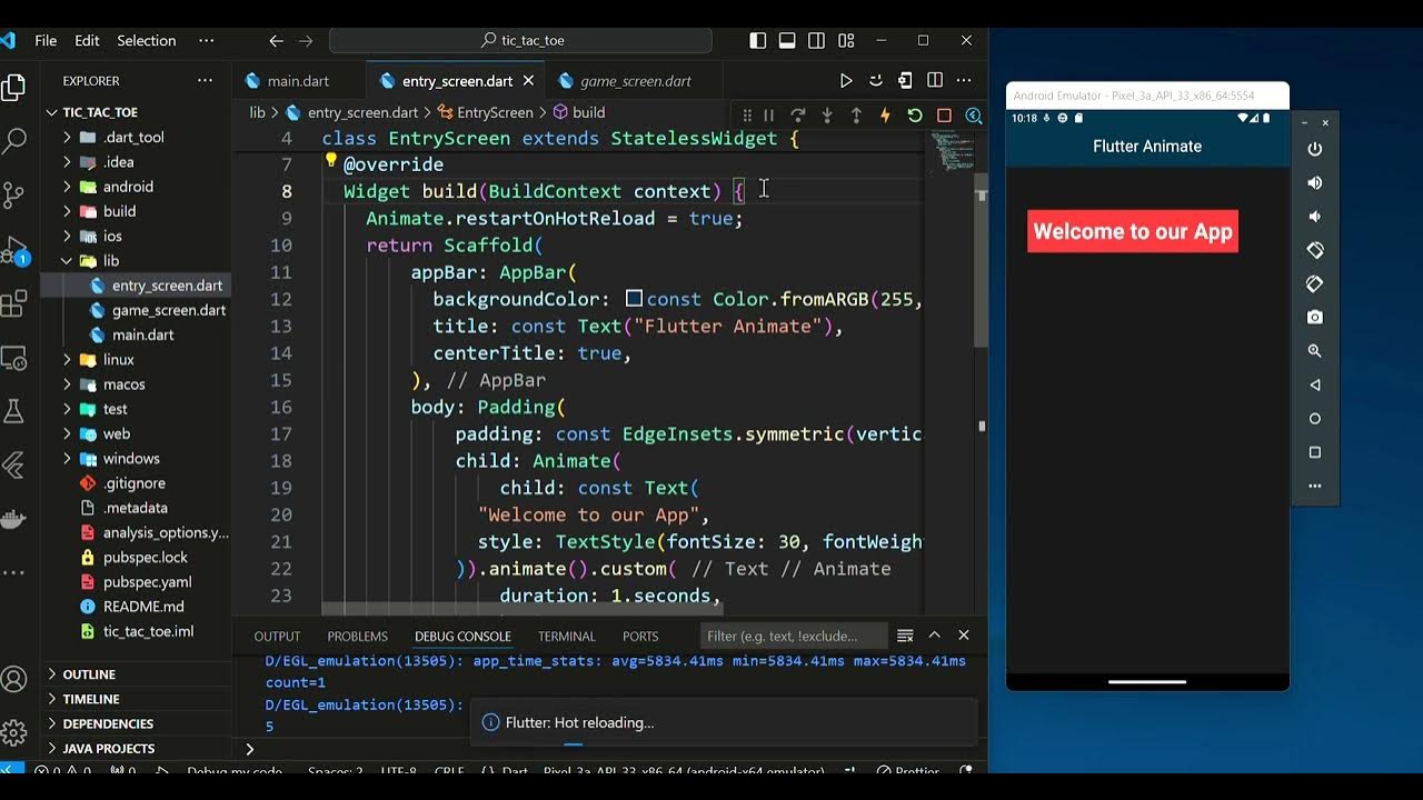 Creating Custom Animations with flutter_animate: A Guide for Flutter ...