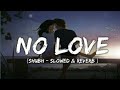 No love slowedreverb no love lofi  slowed song tseries