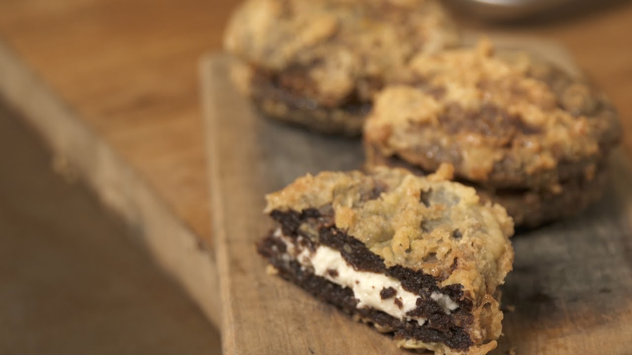 whoopie pie filling without fluff Fried Whoopie Pies | Katie Quinn