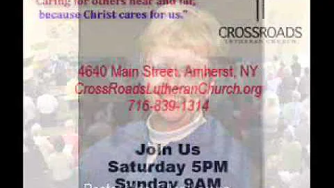 Crossroads Lutheran Church, Amherst NY - Sermon - ...