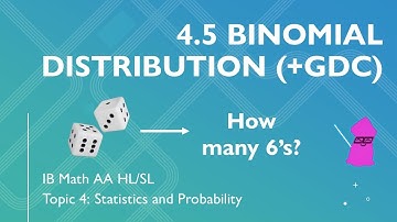 4.5 Binomial Distribution [IB Math AA]