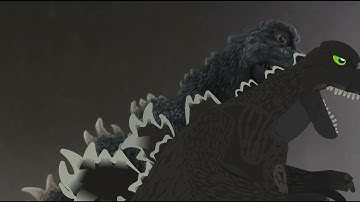 Godzilla 1967 stk trailer animation (no sound)