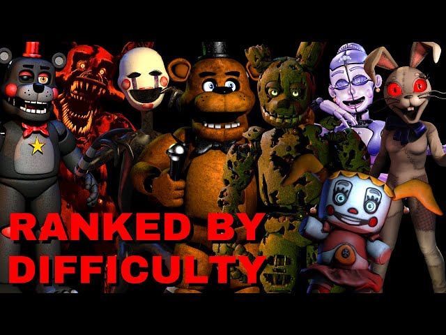 Hardest Five Nights At Freddy's Games