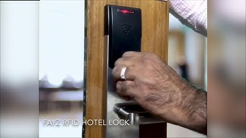 FAYZ Hotel Locks Title Video 5- Programming of Locks with Authorization  Card