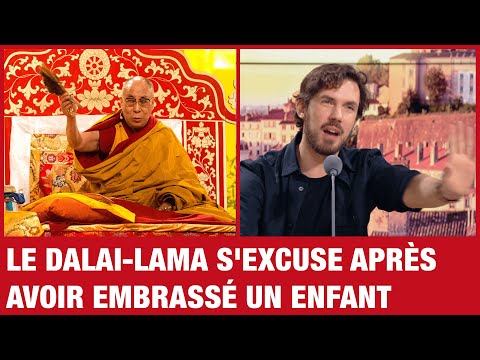 Le Dalai Lama scandalise en demandant à un enfant de lui sucer la langue.