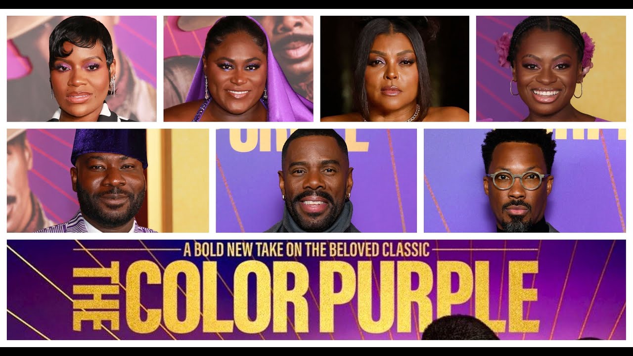 The Color Purple cast interviews with Taraji P. Henson, Fantasia