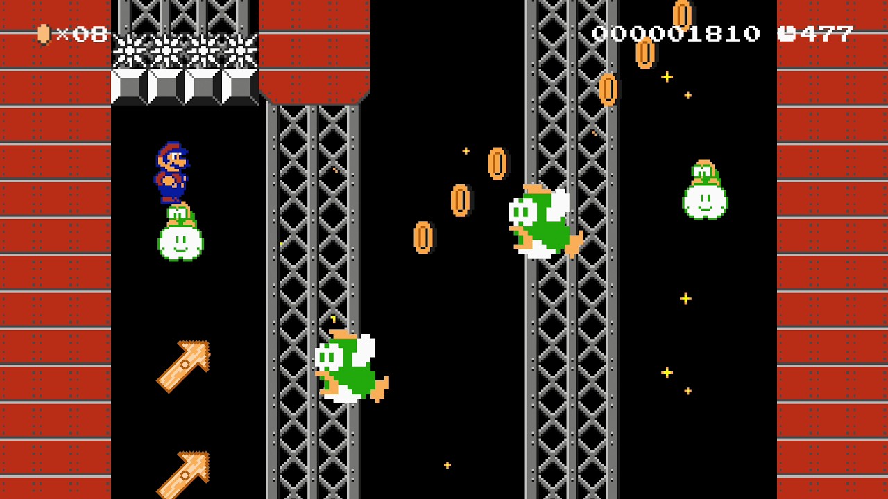 Super Mario Maker 2 Level Showcase - Super Lakitu Bros - YouTube