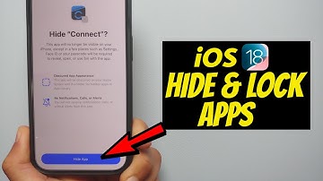 iOS 18 How to HIDE, LOCK & UNHIDE APPS with Face ID & Passcode!