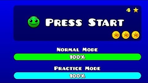 Geometry Dash SubZero level 1 "Press Start