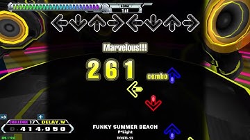 【LV17】DDR / FUNKY SUMMER BEACH - CHALLENGE DOUBLE with handclap