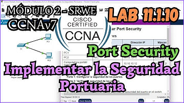 11.1.10 Packet Tracer - Implement Port Security - Port Security (Resolution)