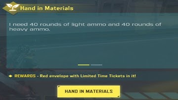 I NEED 40 ROUNDS OF LIGHT AMMO AND 40 ROUNDS OF HEAVY AMMO