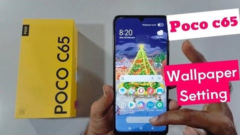 poco c65 wallpaper all setting #pococ65 @techieworld77