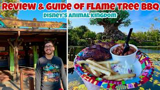 Review Of Flametree Barbecue Disneys Animal Kingdom Underrated Quick Service Dining & Best Views