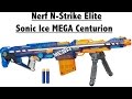 NERF N-Strike Elite Sonic Ice Centurion Unboxing and Review