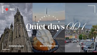 Quiet Days 001: A VLOG | Mini tour of Cobh, Ireland | Cook with me | Beverley with an E