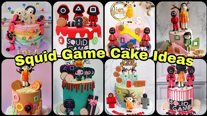 Most Trending Netflix Squid Game Ideas 2021/Squid Game Theme Cake Decoration Ideas/Squid Game Cake