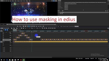 How to use masking in edius Vdieo Editing Azhar Softwaer 786