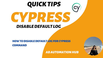 Cypress Interview Question || Disable default Log in Cypress