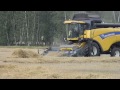 Комбайн New Holland CX 6090 и МТЗ - 82.1 с ПРФ - 180