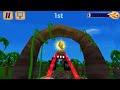 Blaze and the Monster Machines - Racing Game 🔥DRAGON ISLAND Mission, Help BLAZE Against Crusher!