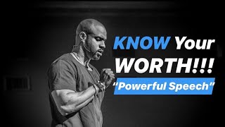 KNOW Your Worth Motivational Speech | Jeremy Anderson