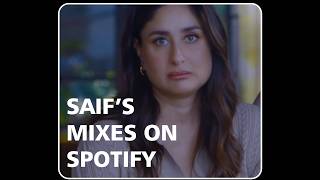 Kareena thinks Saif is a "Classic Nawab" 🎻 | Spotify Mix Ad