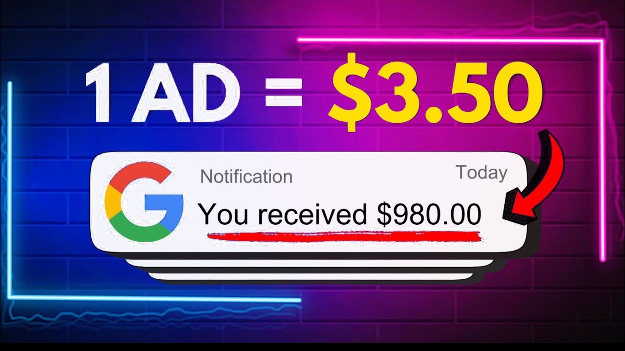 "Watch Google Ads Make Money Online watching videos 2024"