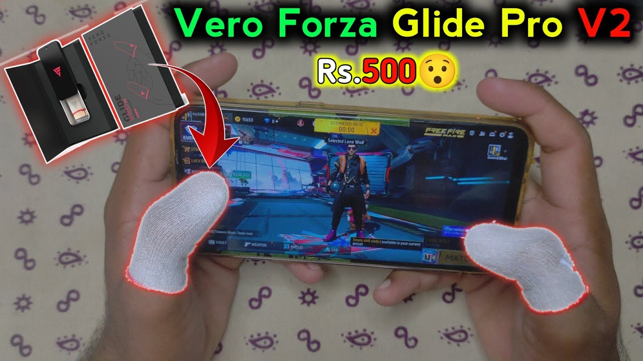 Vero Froza Glide Pro V2 Finger Sleeve Free Fire Test
