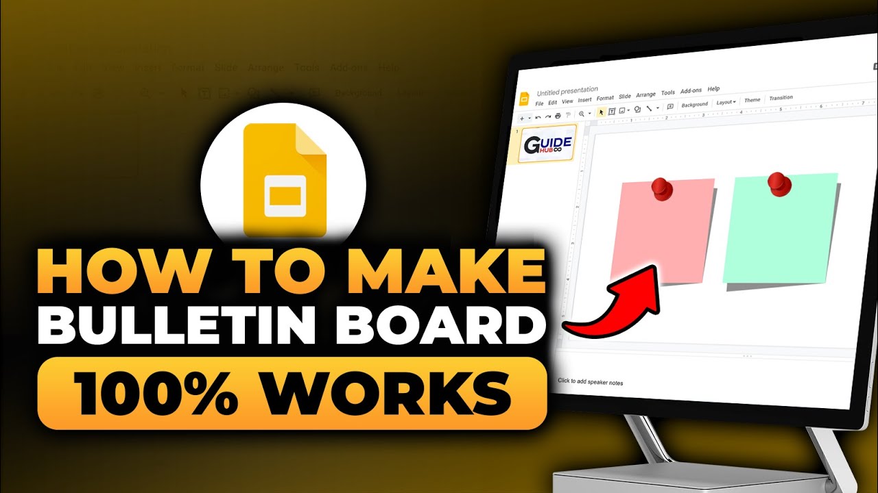 How To Make a Bulletin Board in Google Slides (FAST & EASY) | 100% WORKS | NO Yapping, To The Point!