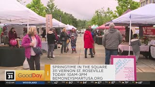 Springtime in the Square in downtown Roseville!
