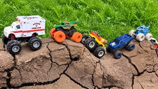 Playing with Monster Trucks and Tearing Up the Dry Hills