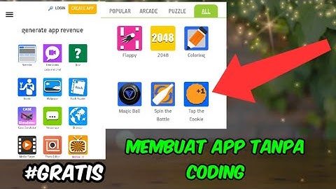 cara mudah membuat aplikasi android tanpa harus koding / belajar programer