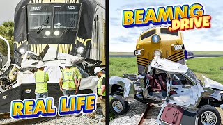 Accidents Based on Real Events on BeamNG.Drive #17 | Real Life - Flashbacks
