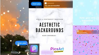 Aesthetic backgrounds(VSCO + Pinterest inspired) | easy tutorial! | rosyclouds screenshot 5