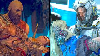 Son and Daughter Getting Sick - Kratos vs Hugh