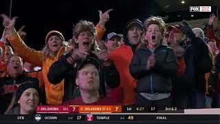 20191130 FB OKLAHOMA vs Oklahoma State