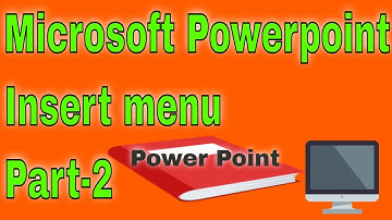 Insert  Menu in Powerpoint | Microsoft Powerpoint - Insert Tab in Hindi | Complete | insert tab