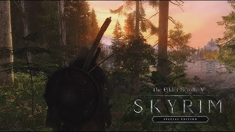 Something nice to see #shorts I RTGI Shaders I Skyrim SE 2023