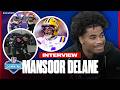 Which NFL receiver does Mansoor Delane want to lockdown MOST? 🤔