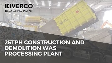 Kiverco Bespoke Plant. Client: Hadleys. Location: Berkley, UK. Application: C&D.