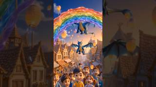 Theo and the Magic Paintbrush#babyboomtoons  #cartoon #3danimation #viral #chuchutv #rainbow #dragon