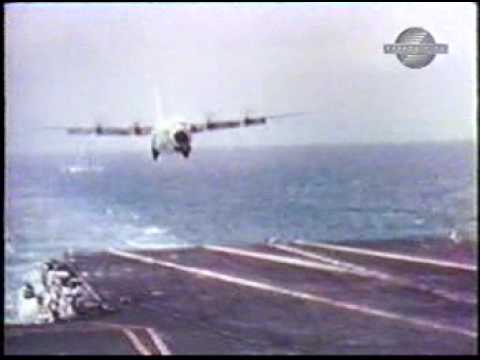 USS Forrestal C-130 Hercules Carrier Landing Trials